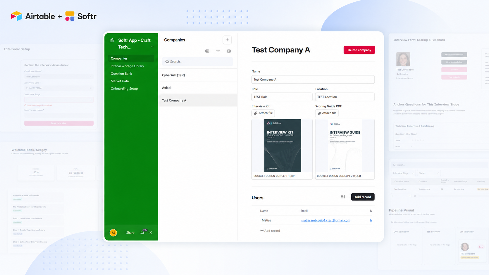Recruitment Interview & Candidate Tracking Platform screenshot 5